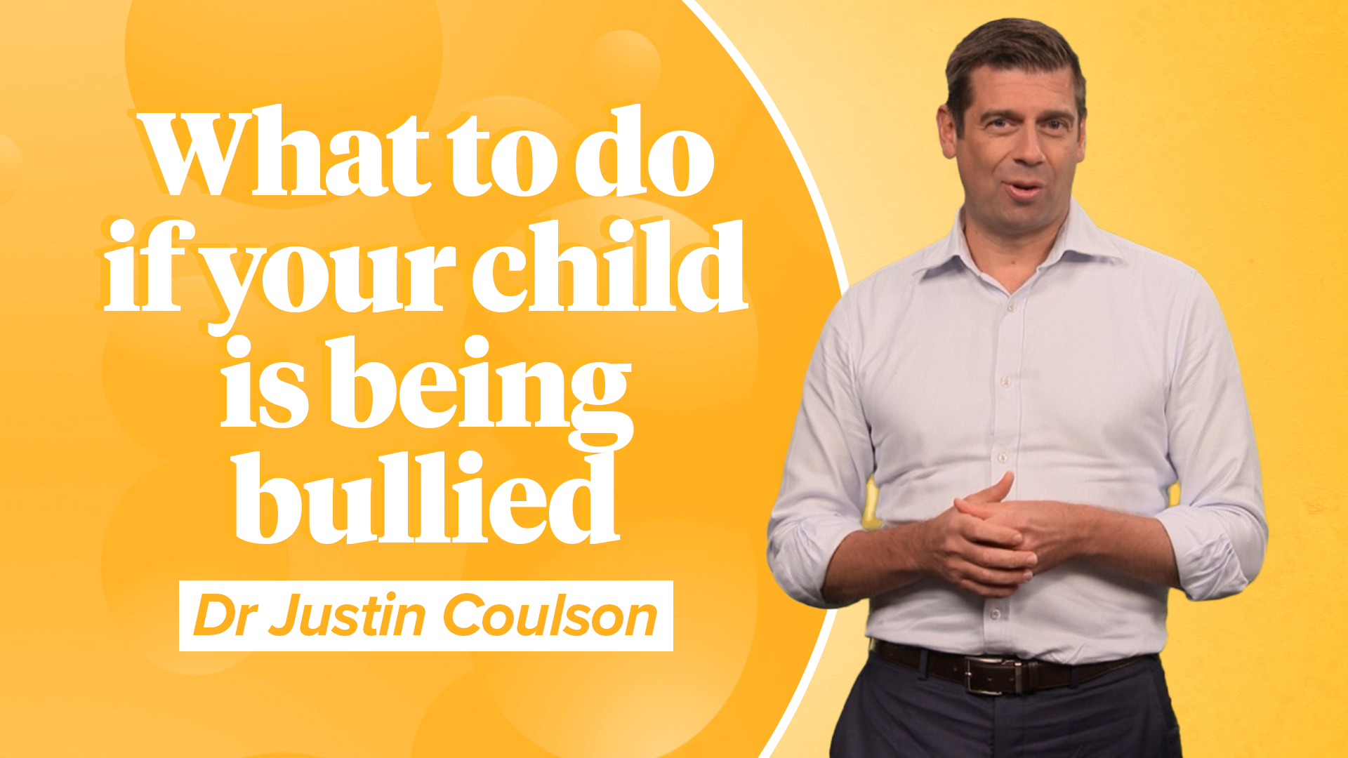 Dr Justin Coulson on how to recognise and support kids who are being bullied