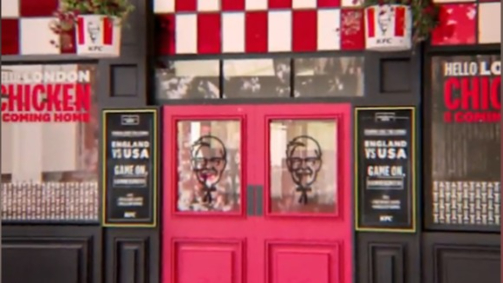 KFC opens first-ever pub in London for World Cup