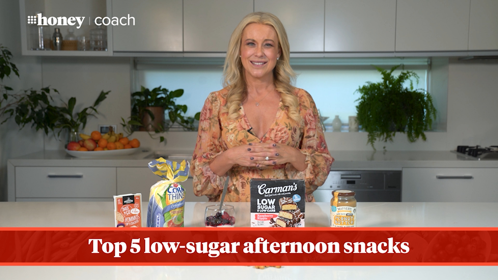 Dietitian's top 5 low-sugar afternoon snacks