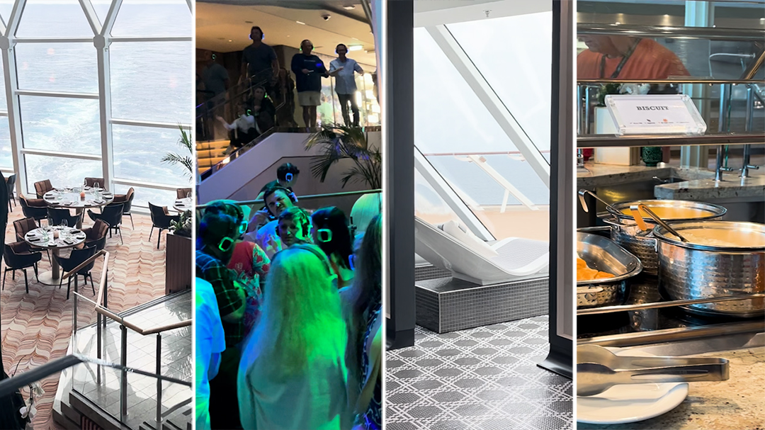 Behind-the-scenes on a cruise on board Celebrity Edge