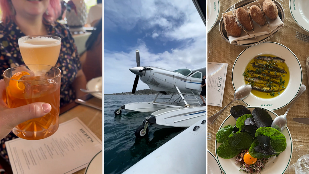 Seaplanes and seafood: Is this Sydney's ultimate lunch experience?