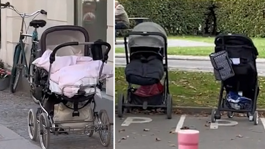 Mum's video explaining why babies sleep outside in Denmark baffles internet